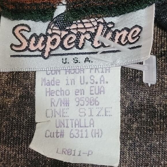 Vintage Brown Artistic Button Up  Blouse Size Large - Picture 3 of 6